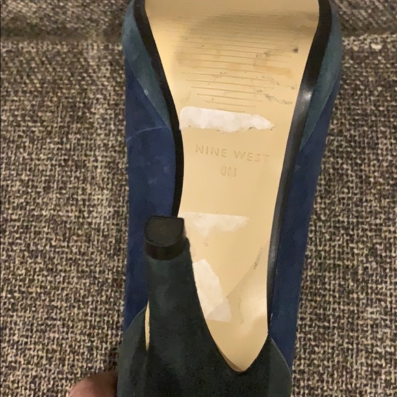 Brand new Nine West multicolour suede pump - Picture 4 of 4